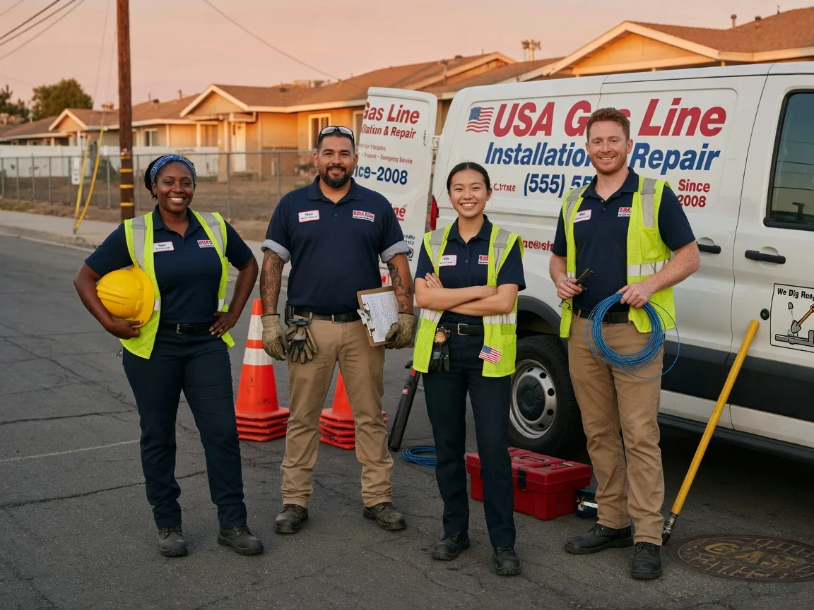 Gas Line Installation company in Shacklefords, VA